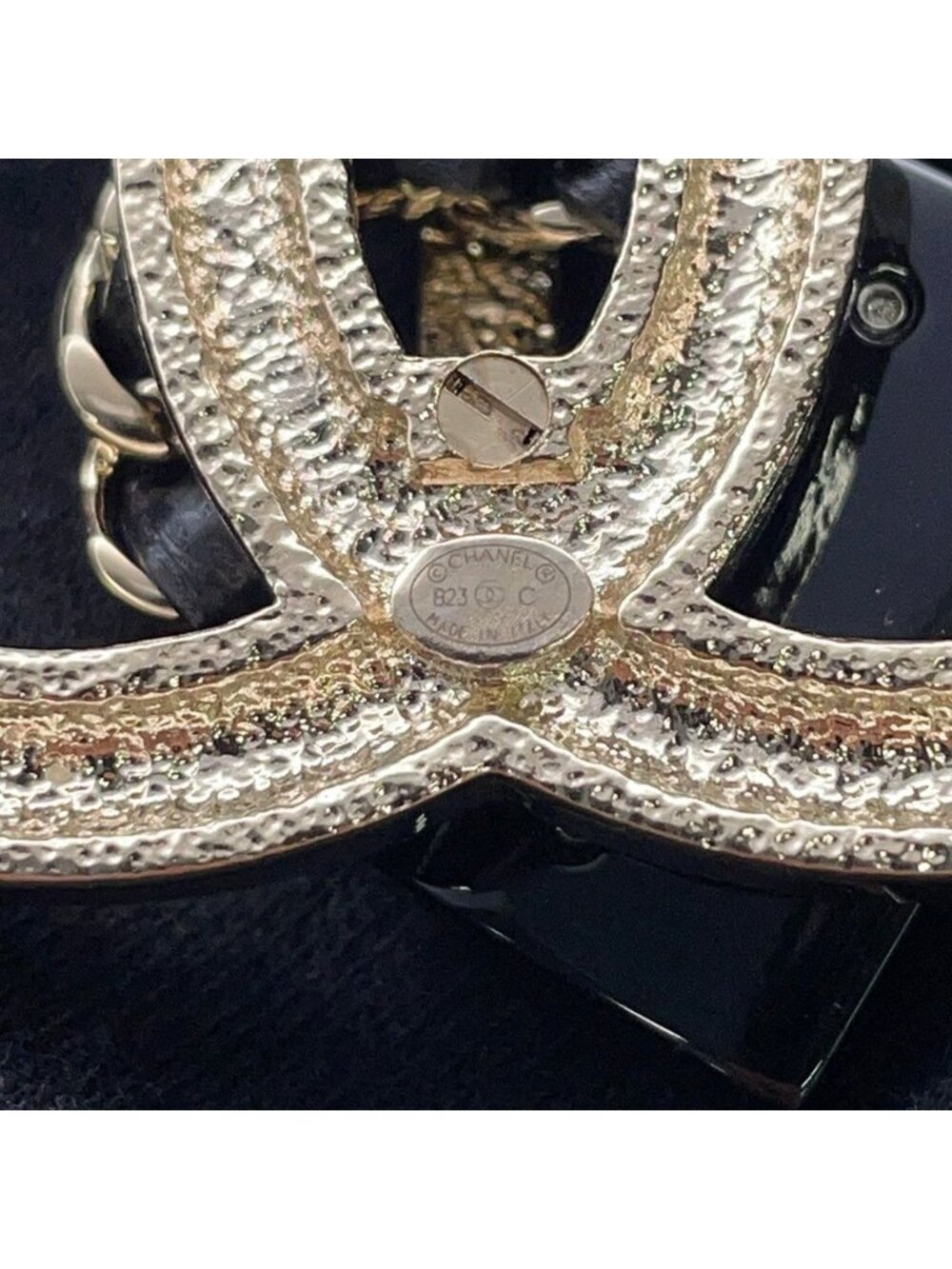 Chanel Brooch CC Logo Bag Rhinestone - Picture 7 of 8